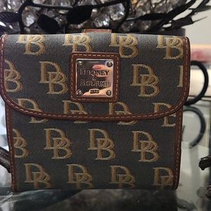 DOONWY BOURKE DB LOGO VINTAGE WALLET
